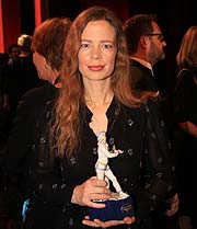 Als bester Dokumentarfilm  wurde Janna Ji Wonder für ihren Film "Walchensee Forever" ausgezeichnet (©Foto Martin Schmitz)